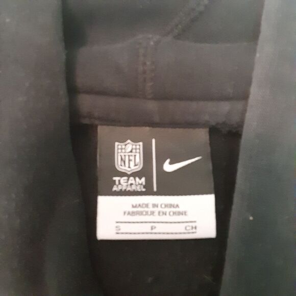 Pittsburgh Steelers NFL Nike Team Apparel Adult Mens S Black Hoodie Sweatshirt - Picture 5 of 8